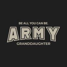 Load image into Gallery viewer, Army Granddaughter Crewneck (Black)