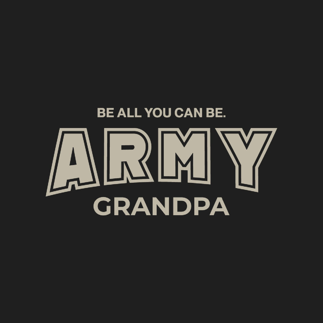 Army Grandpa Crewneck (Black)