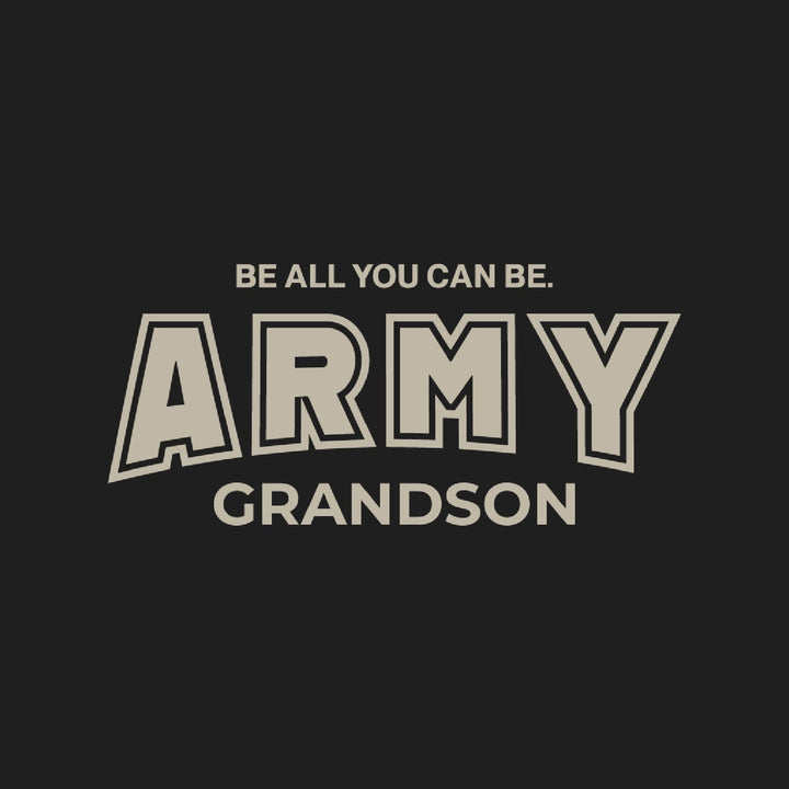 Army Grandson Crewneck (Black)