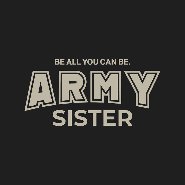 Army Sister Crewneck (Black)