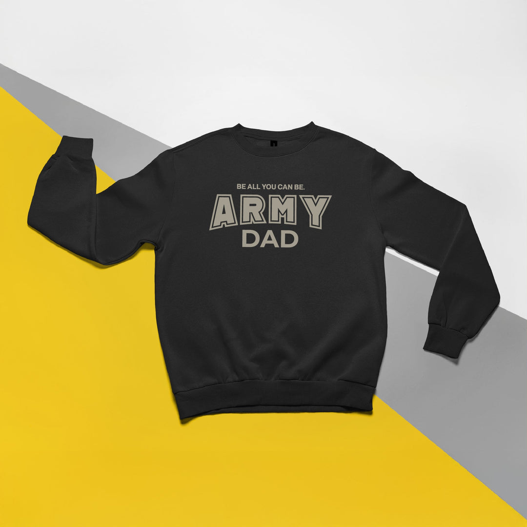 Army Dad Crewneck (Black)