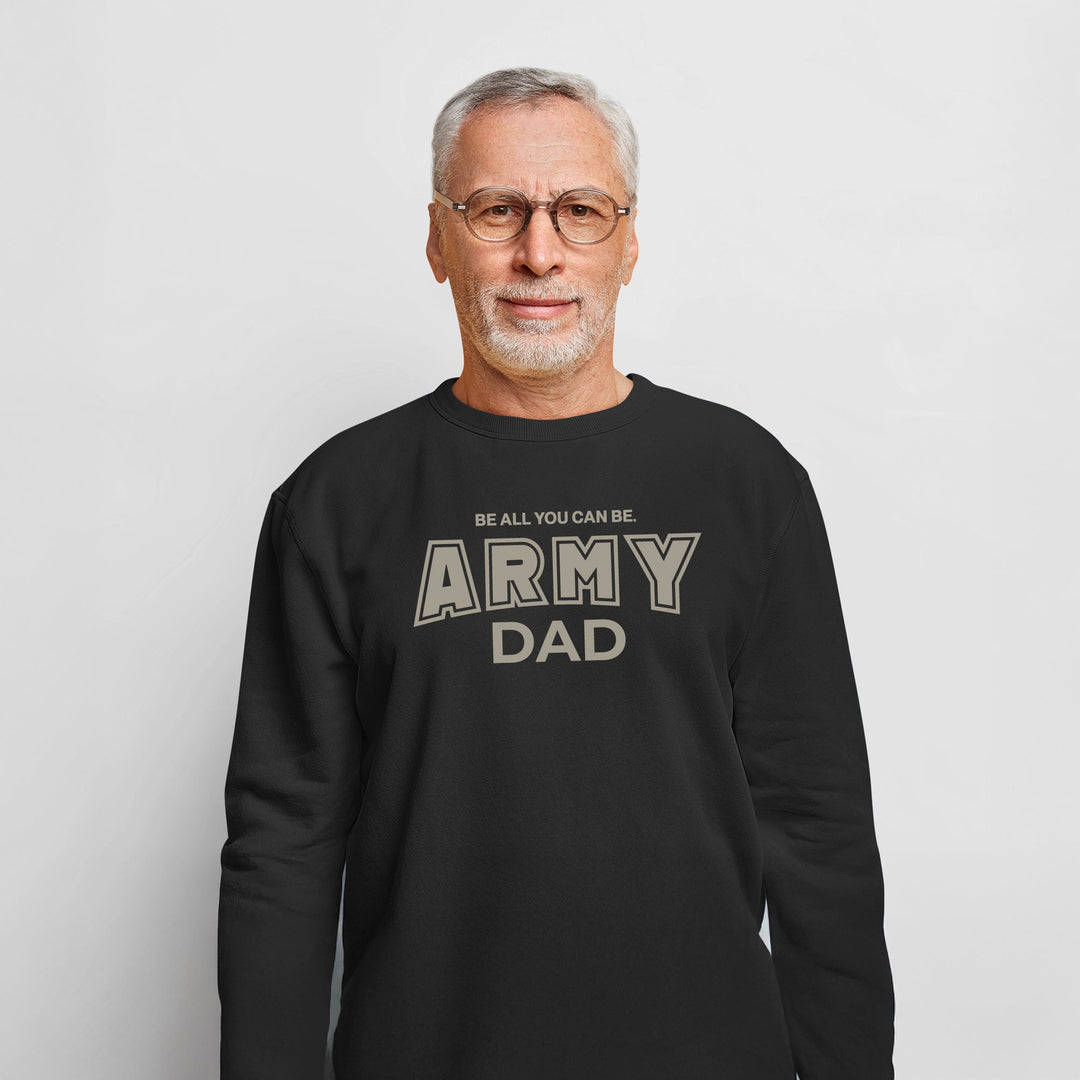 Army Dad Crewneck (Black)