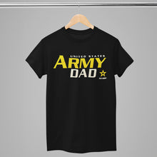 Load image into Gallery viewer, United States Army Dad T-Shirt (Black)