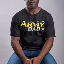 Load image into Gallery viewer, United States Army Dad T-Shirt (Black)