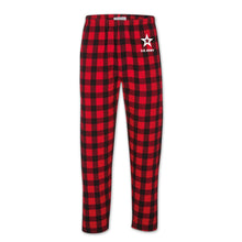 Load image into Gallery viewer, Army Star Holiday Flannel Pants