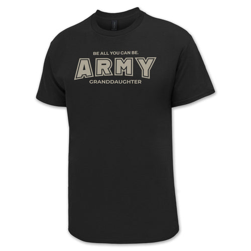 Army Granddaughter T-Shirt (Black)