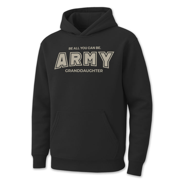 Army Granddaughter Youth Hood (Black)