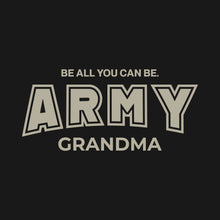 Load image into Gallery viewer, Army Grandma Ladies T-Shirt (Black)