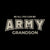 Army Grandson Youth Hood (Black)