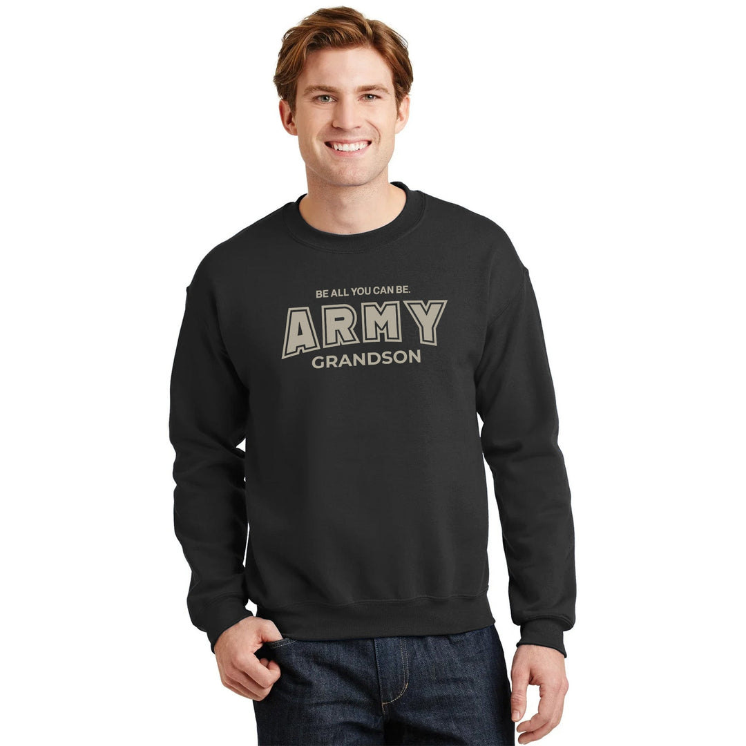 Army Grandson Crewneck (Black)