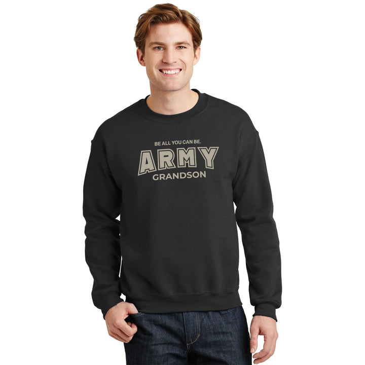 Army Grandson Crewneck (Black)