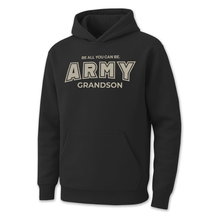 Army Grandson Youth Hood (Black)