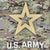 Army Knit Blanket (Black)