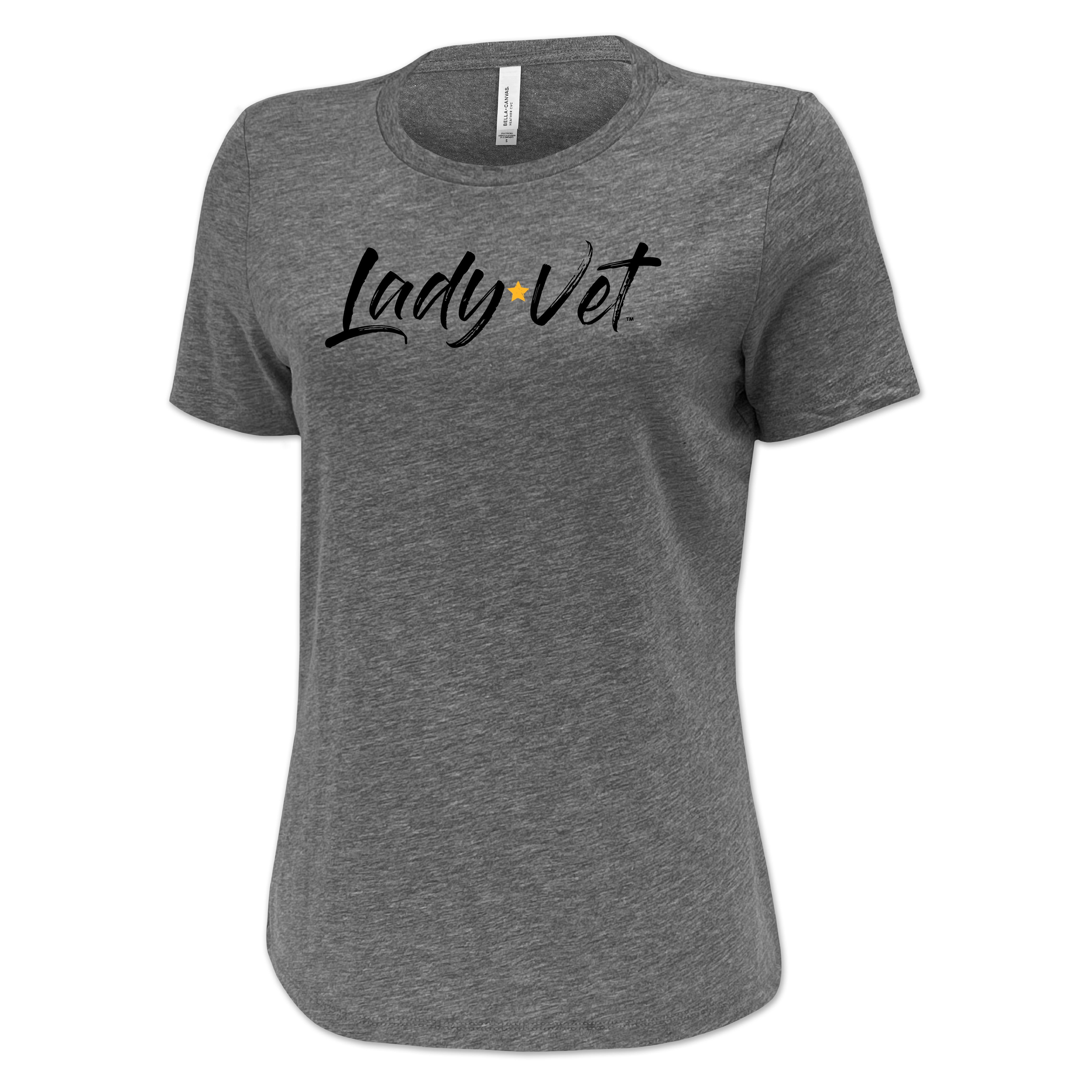 Army Lady Vet Full Chest Logo Ladies T-Shirt