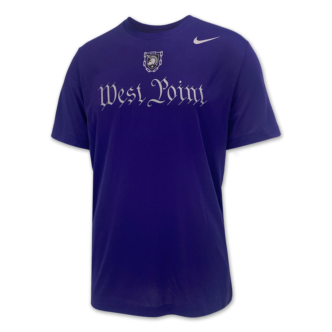 Army Nike 2025 Rivalry West Point Dri-Fit Legend T-Shirt (Purple)