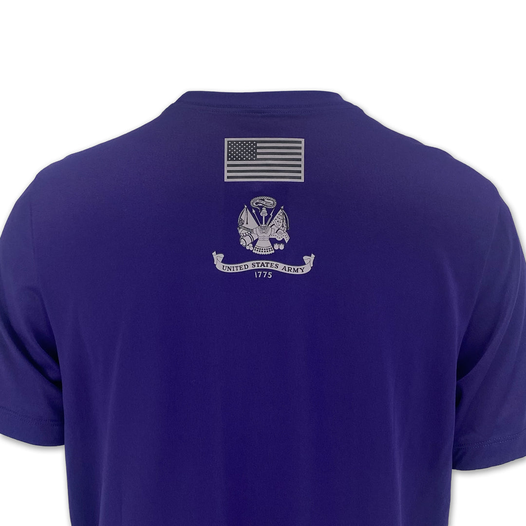 Army Nike 2025 Rivalry West Point Dri-Fit Legend T-Shirt (Purple)