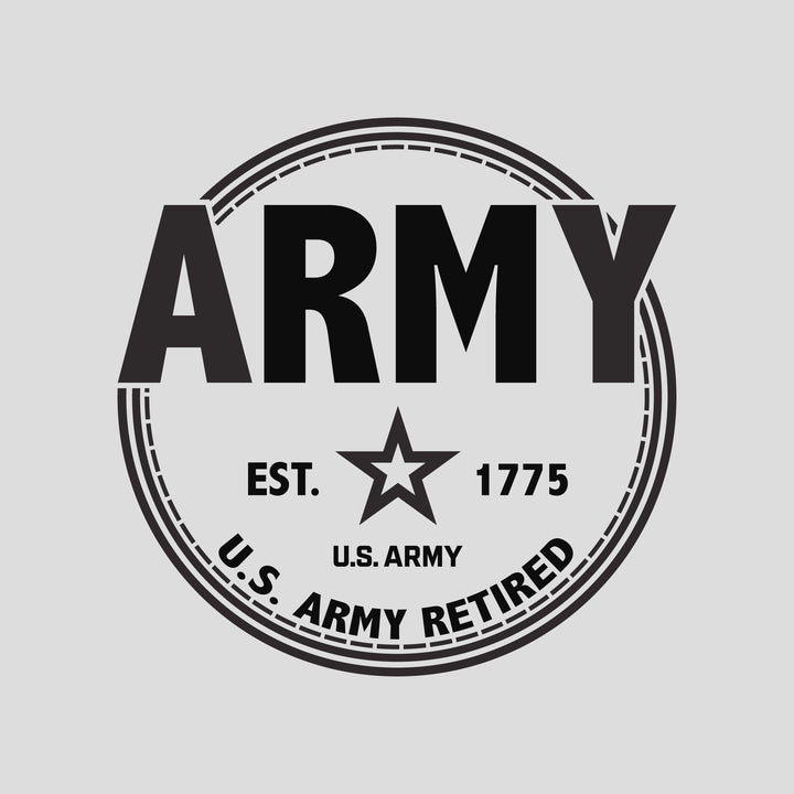 Army Retired Ladies T-Shirt