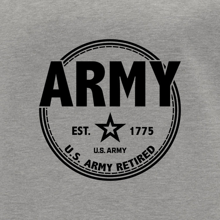 Army Retired Left Chest 1/4 Zip