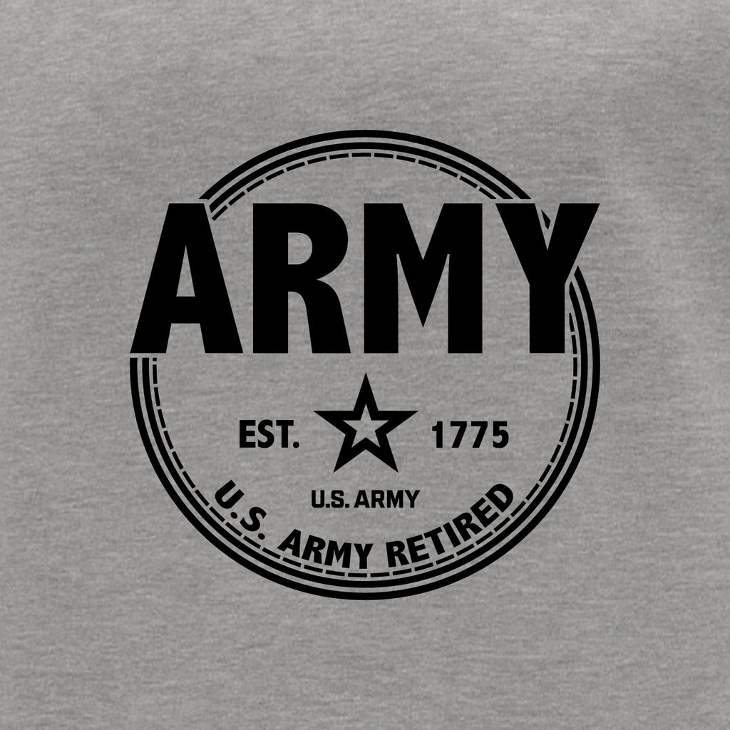 Army Retired Left Chest 1/4 Zip