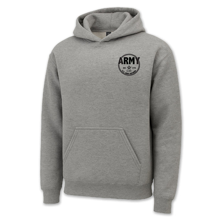 Army Retired Left Chest Hood