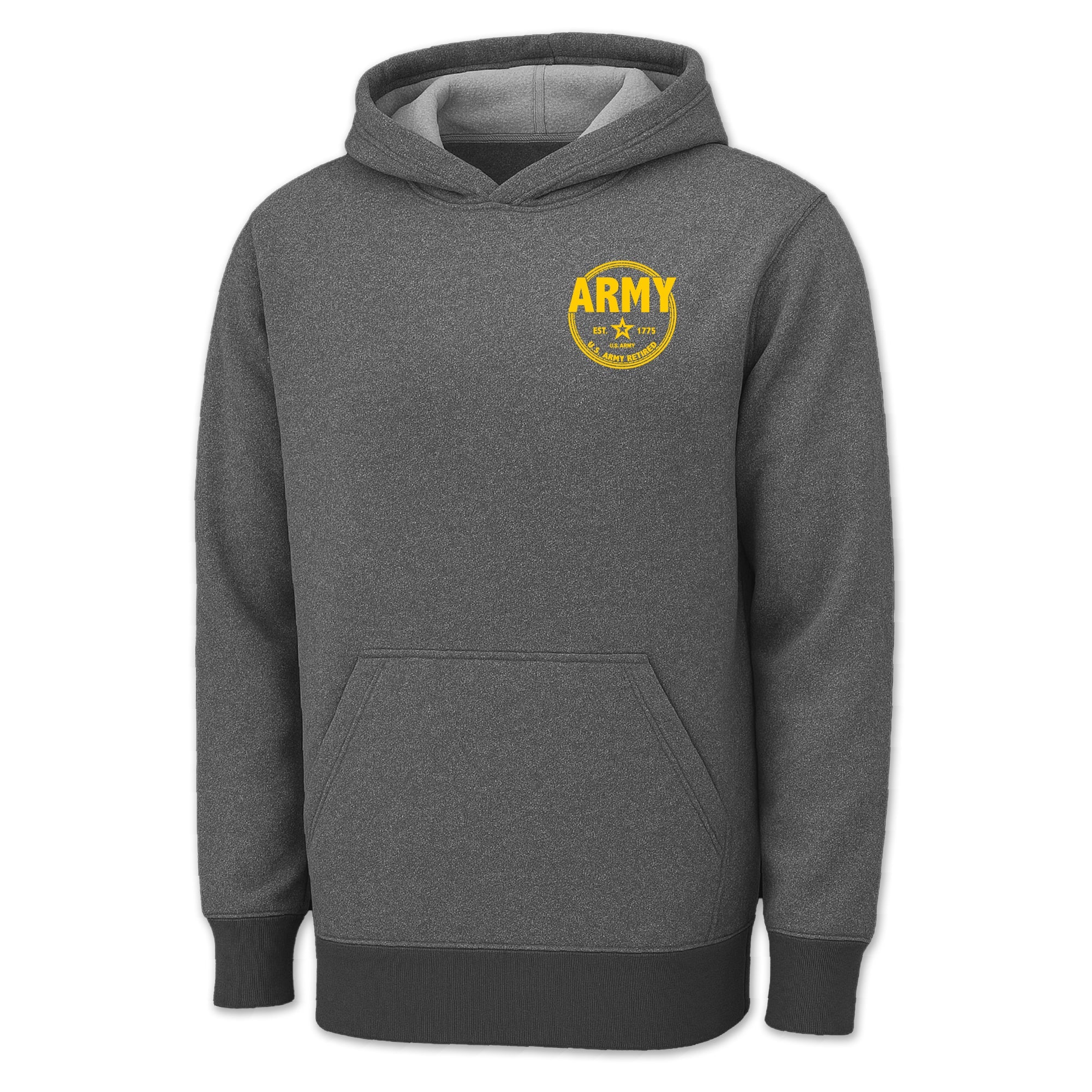 Army Retired Left Chest Performance Hood