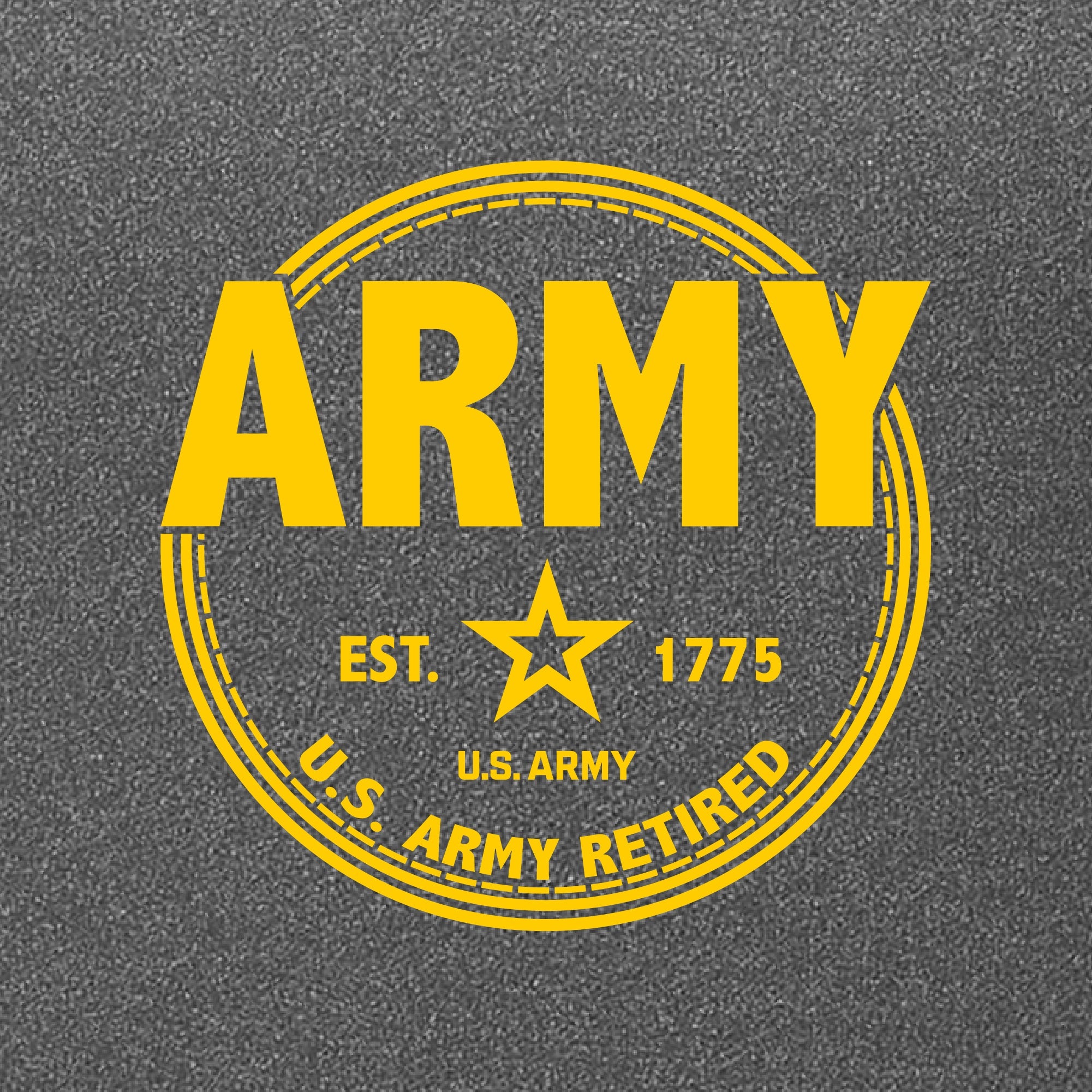 Army Retired Left Chest Performance Hood