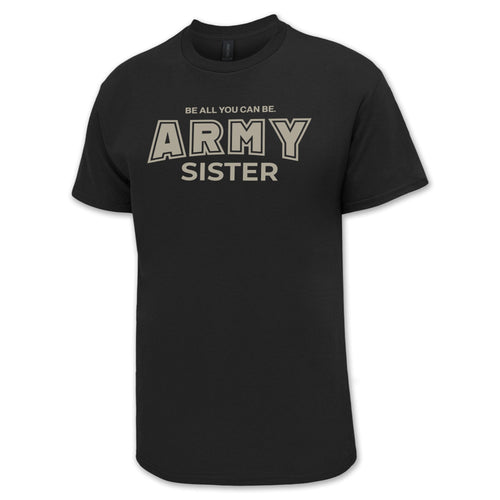 Army Sister T-Shirt (Black)