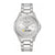 Army Star Bulova Men's Sport Classic Stainless Steel Watch (Silver White Dial)