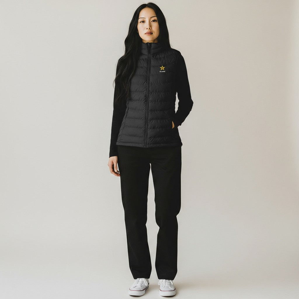 Army Star Columbia Women's Powder Lite II Vest (Black)*