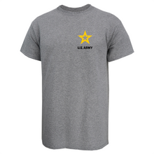Load image into Gallery viewer, Army Star Left Chest USA Made T-Shirt