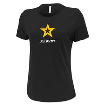 Load image into Gallery viewer, Army Star Ladies Star Logo T-Shirt
