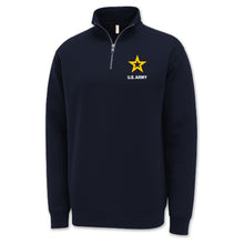 Load image into Gallery viewer, Army Star Left Chest 1/4 Zip