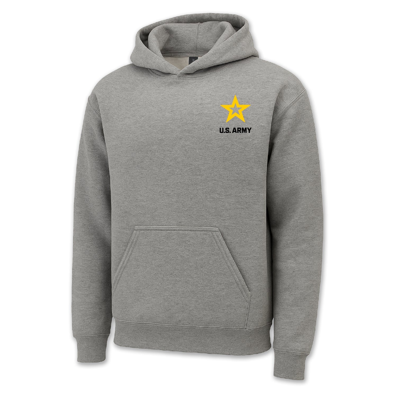 Army Star Left Chest Hood
