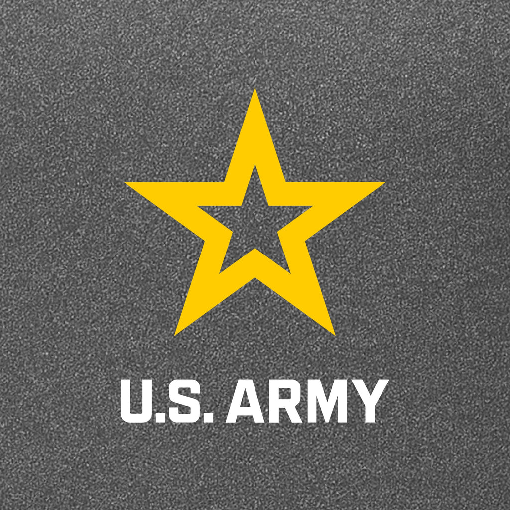 Army Star Left Chest Performance Hood (Grey)
