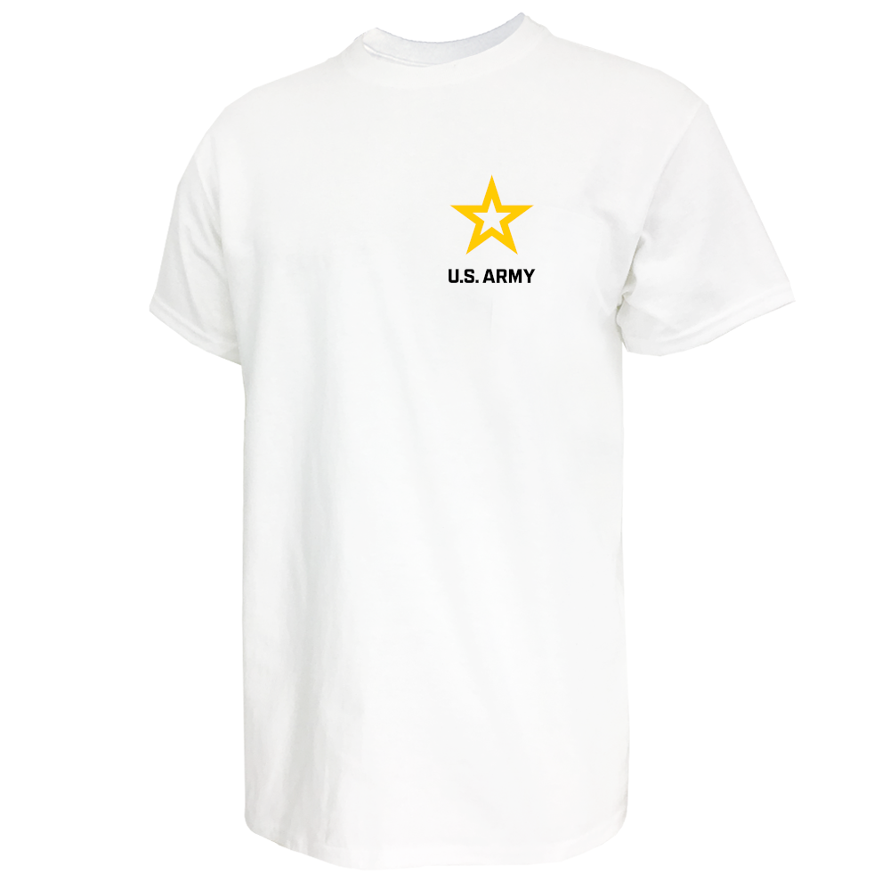 Army Star Left Chest T-Shirt