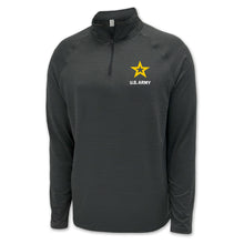 Load image into Gallery viewer, Army Star Logo Performance 1/4 Zip (Charcoal)