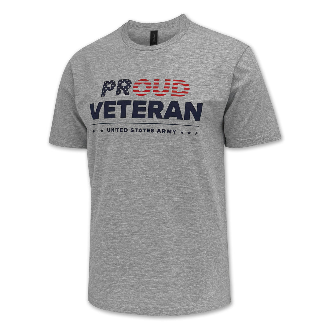Army Proud Veteran T-Shirt (Grey)