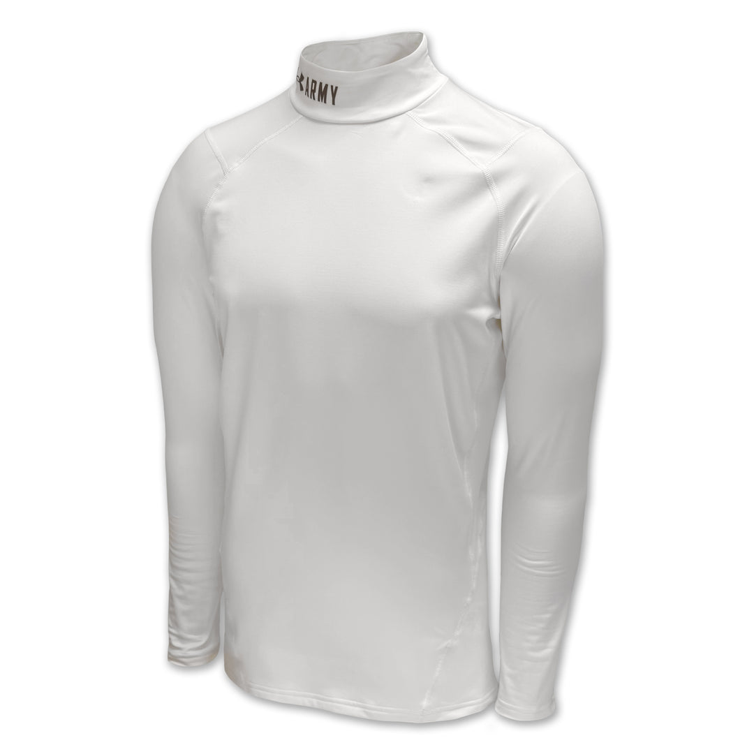 Army Under Armour ColdGear Fitted Mock (White)
