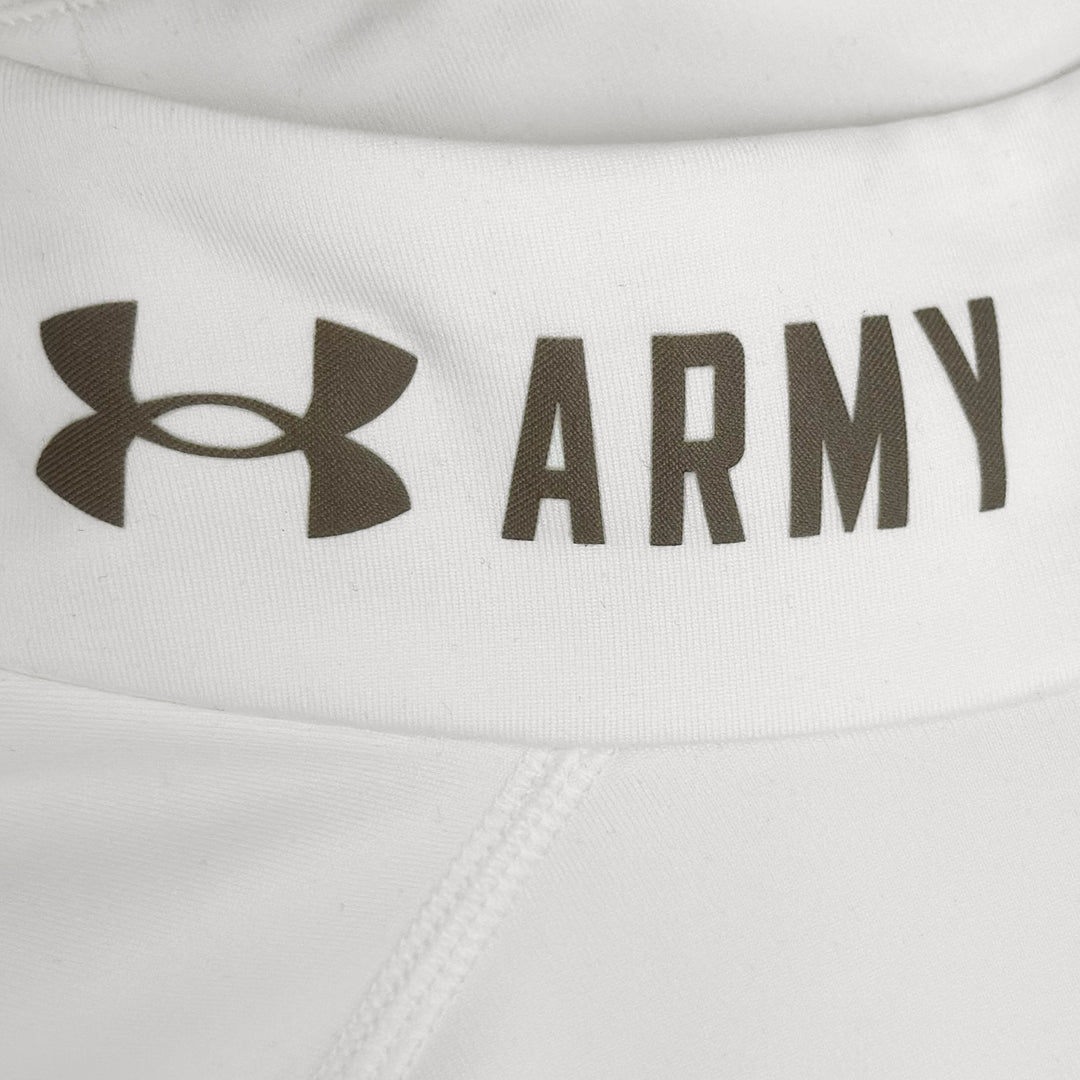Army Under Armour ColdGear Fitted Mock (White)