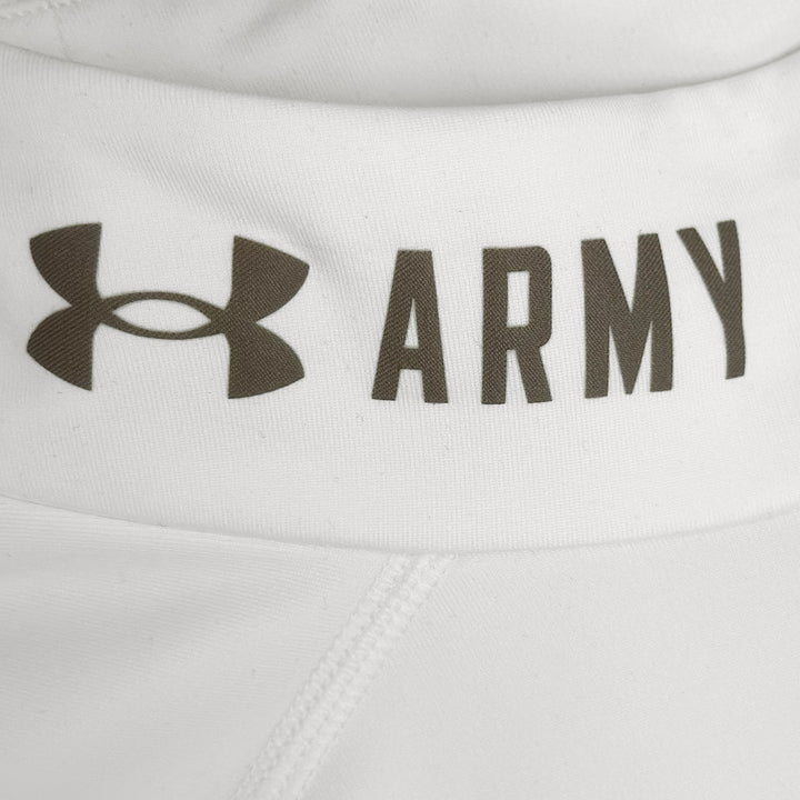 Army Under Armour ColdGear Fitted Mock (White)