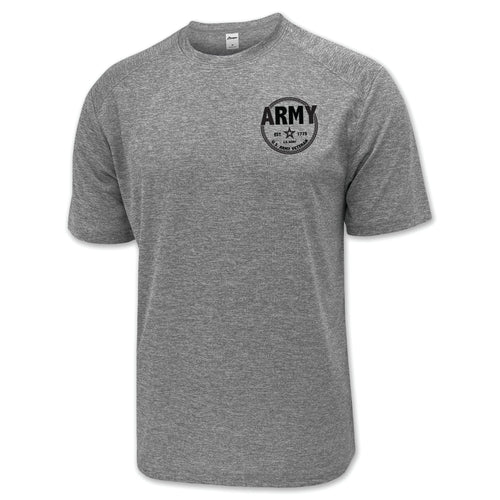 Army Veteran Left Chest Performance T-Shirt