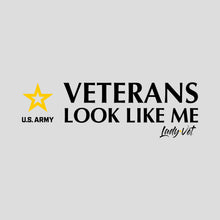 Load image into Gallery viewer, Army Lady Vet Looks Like Me Ladies T-Shirt