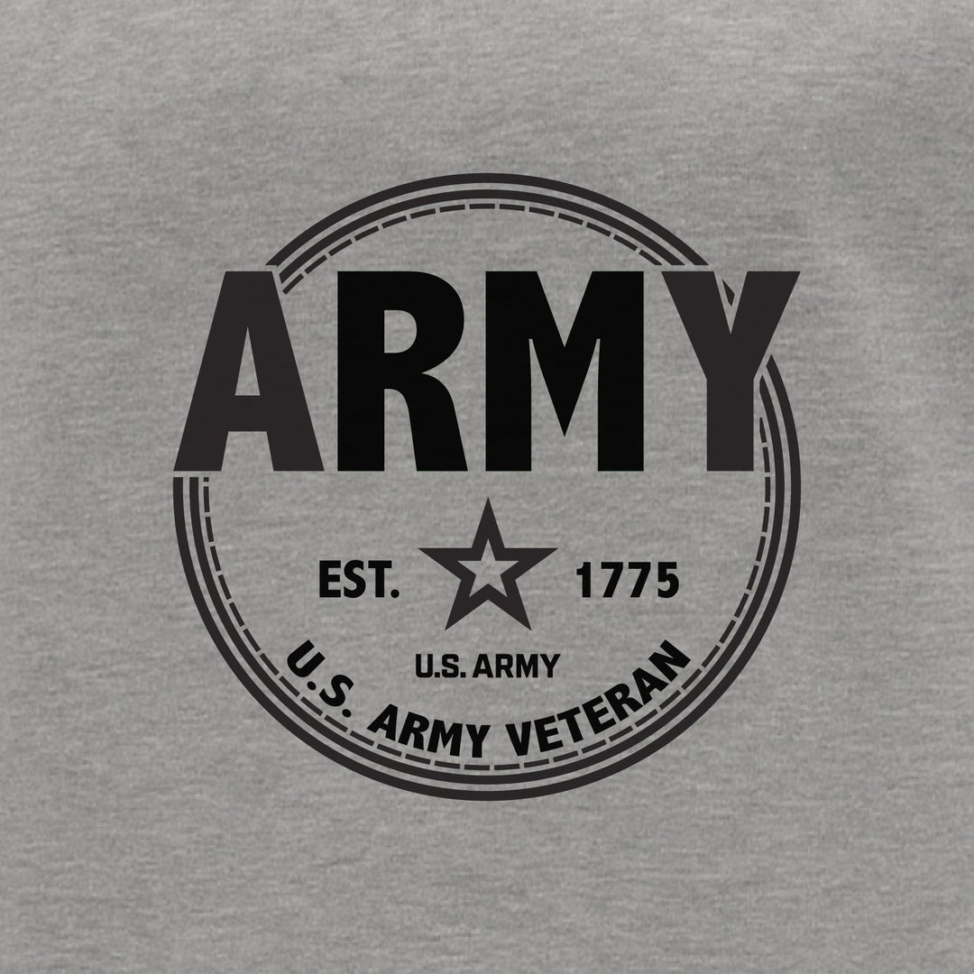 Army Veteran Left Chest Crewneck