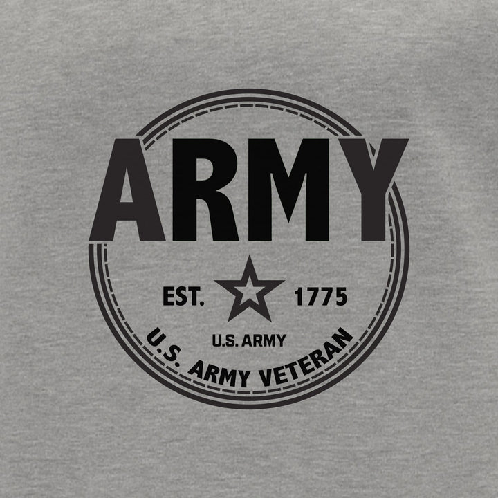 Army Veteran Left Chest Crewneck