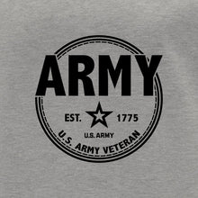 Load image into Gallery viewer, Army Veteran Left Chest 1/4 Zip
