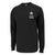 Army Veteran Flag Long Sleeve T-Shirt (Black)