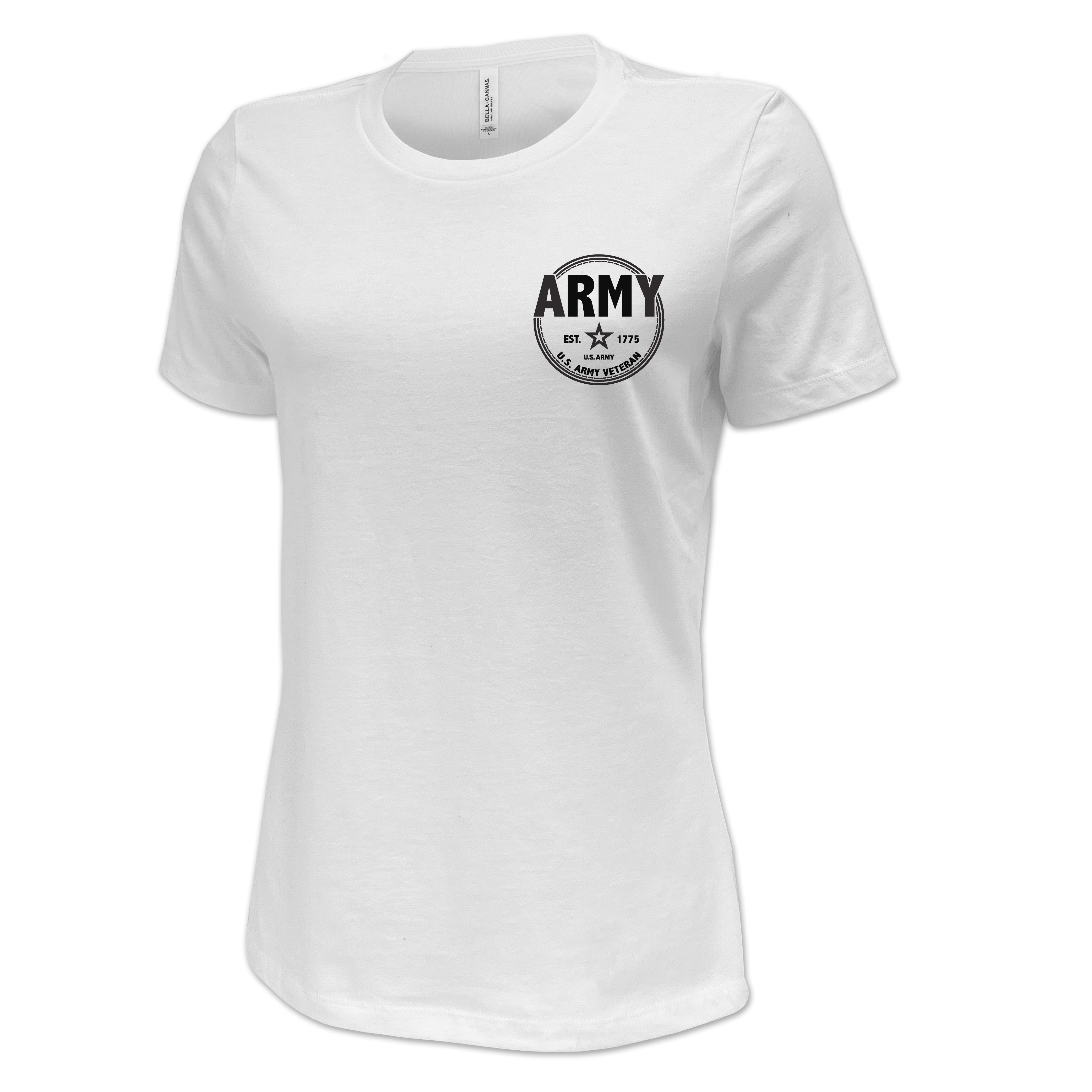 Army Veteran Ladies T-Shirt