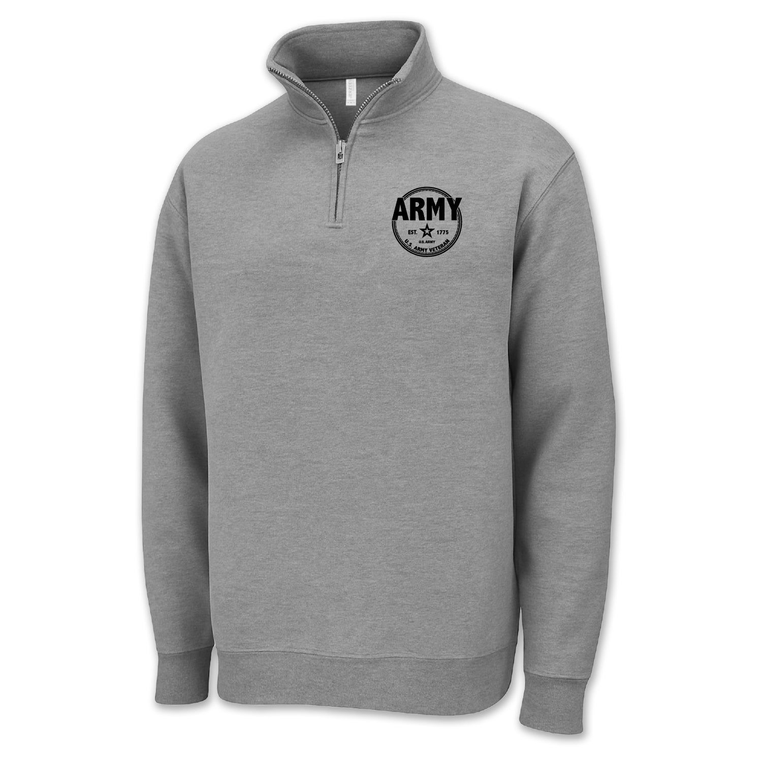 Army Veteran Left Chest 1/4 Zip