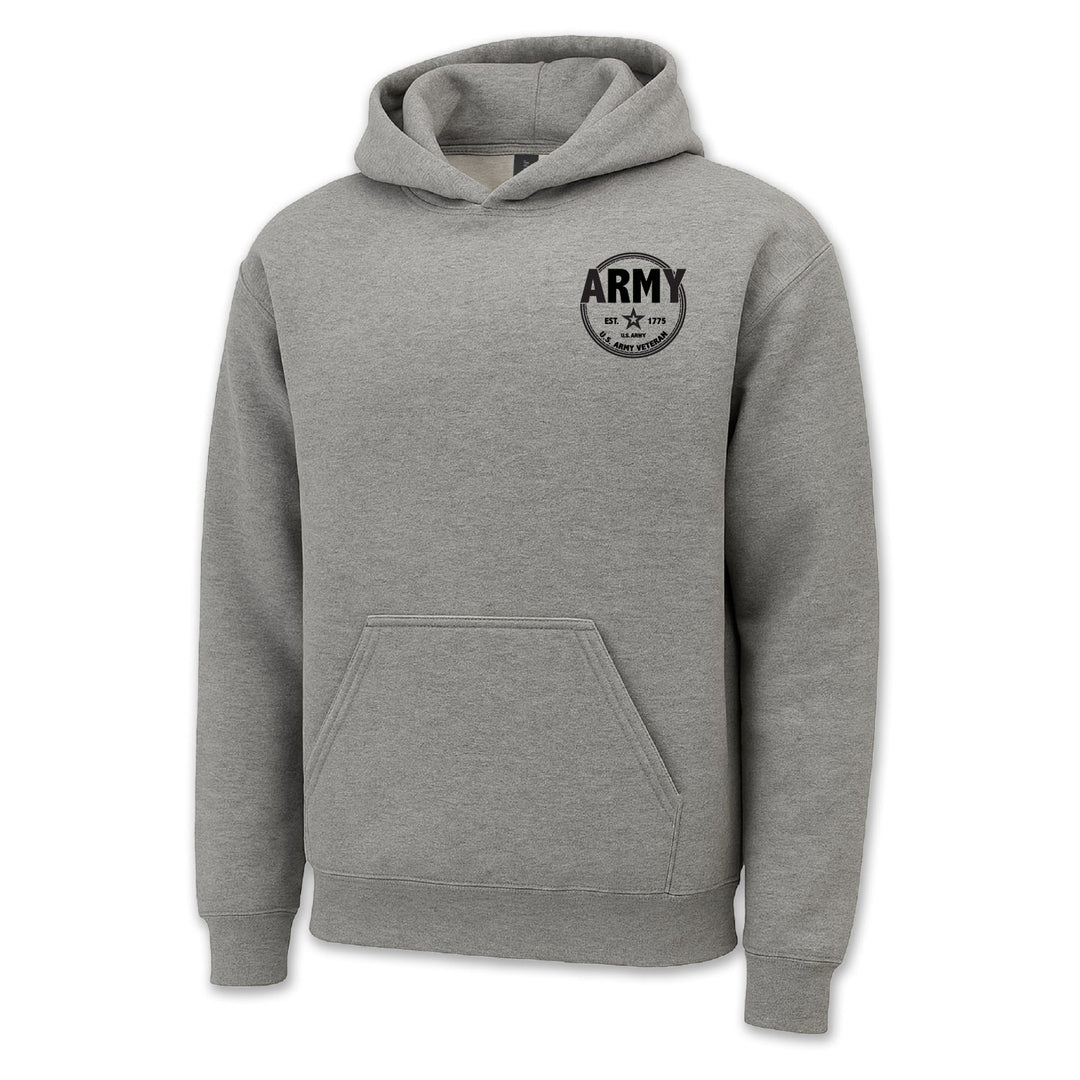 Army Veteran Left Chest Hood