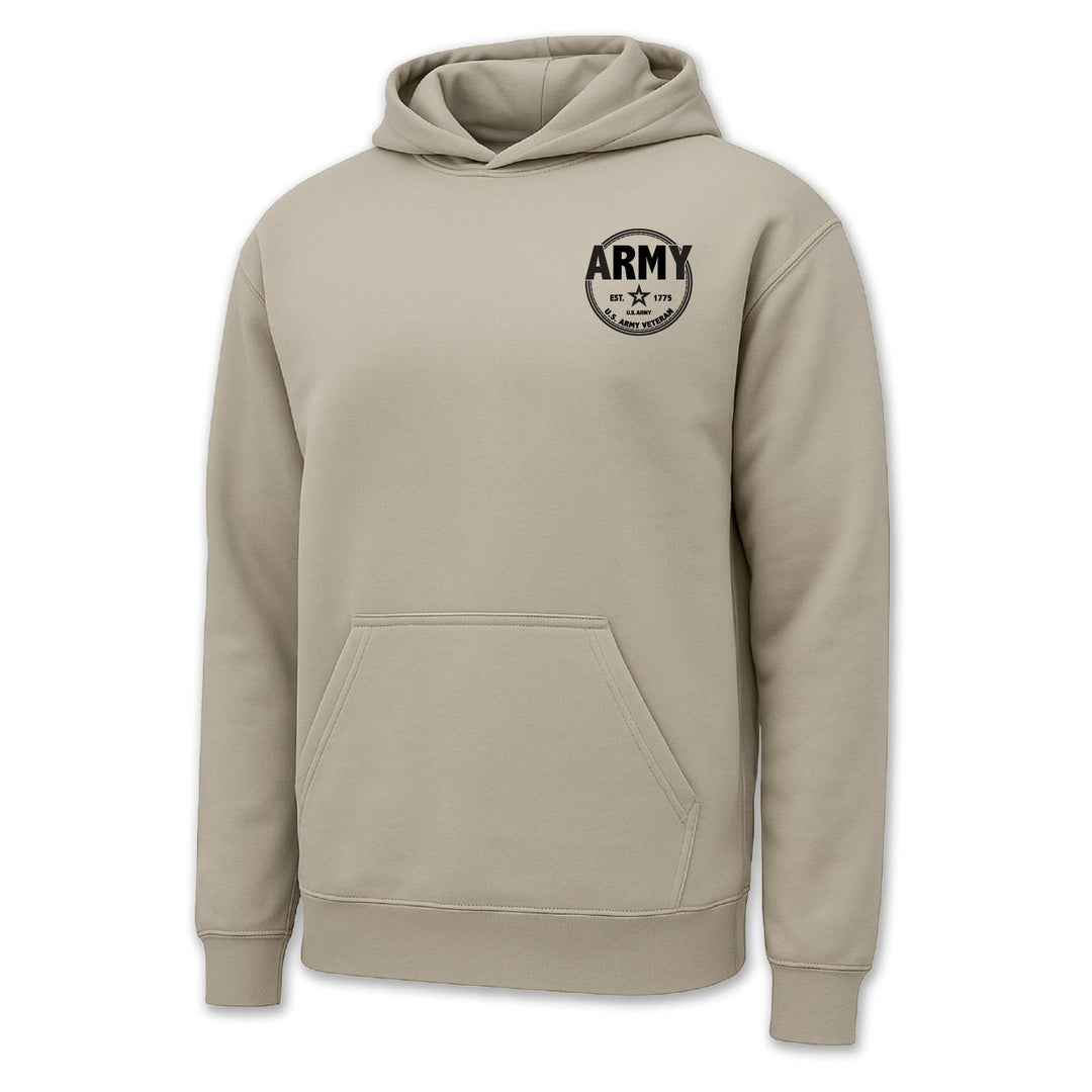 Army Veteran Left Chest Hood